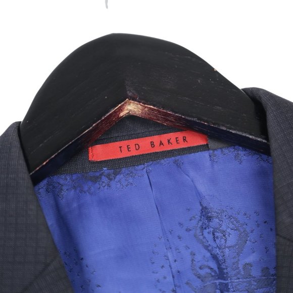 TED BAKER London No Ordinary Joe Men's Wool Blazer Suit Jacket Size 44R - Picture 2 of 11
